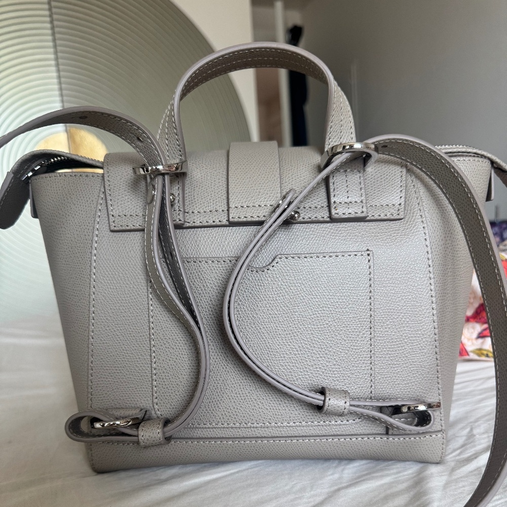 NWOT Senreve MINI MAESTRA | Pebbled Sand / Silver - Picture 9 of 11